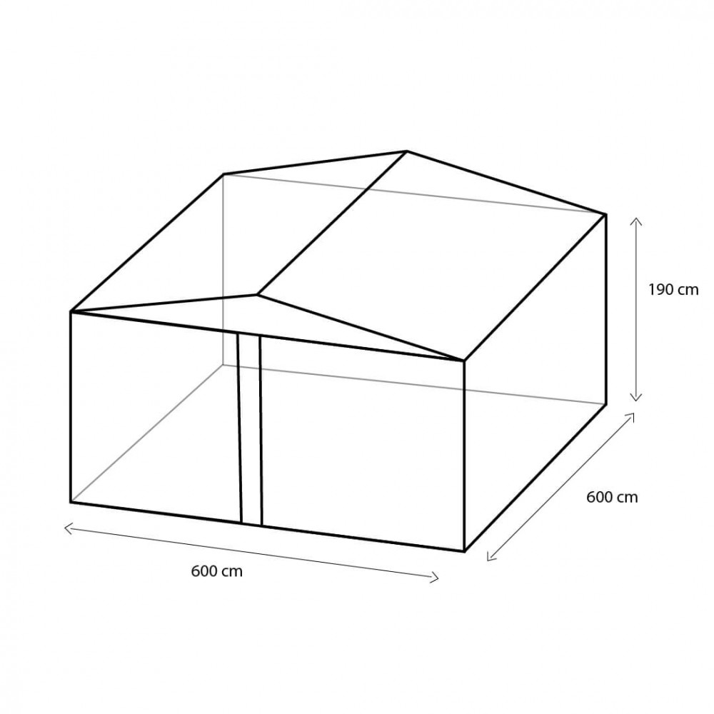 Blechgarage 6x6